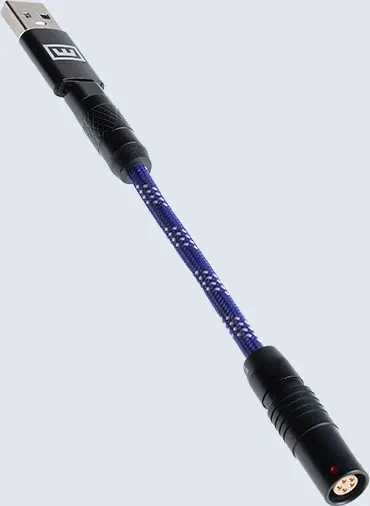 Wooting Premium Cable Set, USB-C/USB-A, Tastaturkabel (Spiral-Textilkabel), Lavender Purple