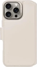 Decoded Leather Detachable Wallet Case für Apple iPhone 16 Pro Max beige