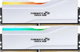 G.Skill Trident Z5 NeoX RGB Matte White UDIMM 32GB Kit, DDR5-6000, CL26-36-36-32