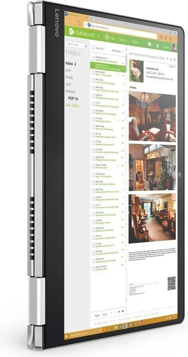 Lenovo Yoga 710-14IKB, Platinum Silver, Core i5-7200U, 8GB RAM, 256GB SSD, DE