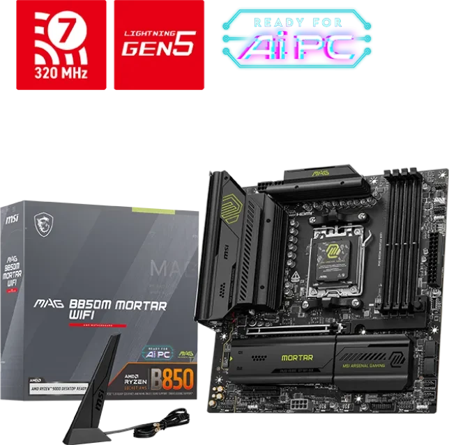 MSI MAG B850M Mortar WIFI (AMD AM5)