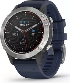 Garmin quatix 6 grau/blau