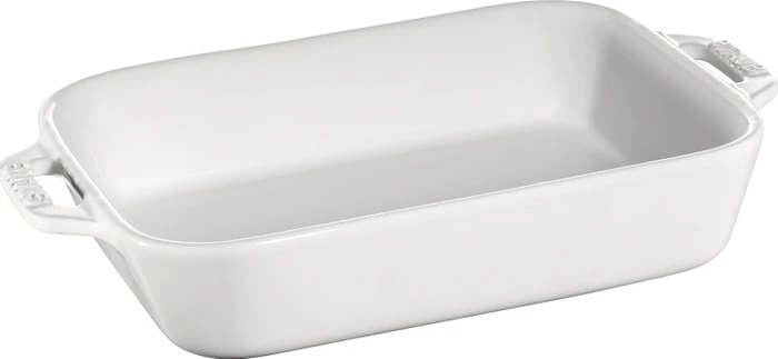 Zwilling Staub Ceramique Auflaufform eckig 25.6x16.6cm weiß