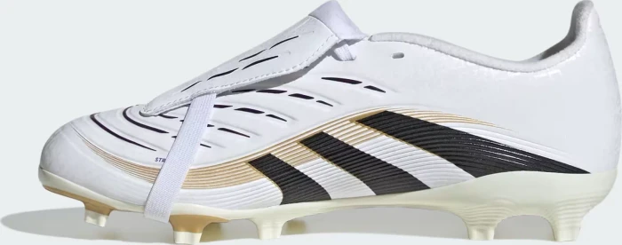 adidas Predator League Fold-Over Tongue FG/MG cloud white/core black/gold metallic (Junior)