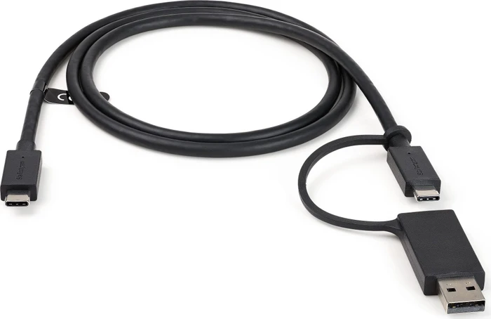 StarTech USB-C Kabel mit USB-A Adapter Dongle, 1m