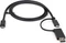 StarTech USB-C Kabel mit USB-A Adapter Dongle, 1m Vorschaubild
