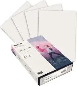 inapa tecno colors Universalpapier naturweiß, A4, 120g/m², 250 Blatt