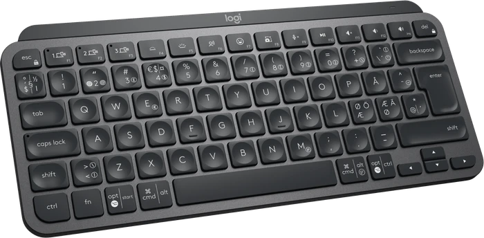 Logitech MX Keys Mini for Business, LEDs weiß, Logi Bolt, Graphite, schwarz, USB/Bluetooth, ND