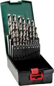 Metabo HSS-G Metallbohrer-Sortiment inkl. Werkzeugbox, 25-tlg.