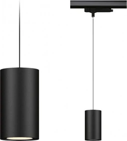 Paulmann ProRail3 Kratos Schienensystem Pendelleuchte 18.5W 3000K schwarz, 1 Stück