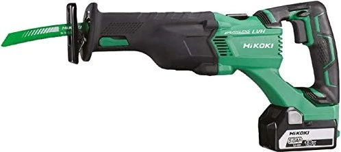 Hikoki CR18DBLWJZ Akku-Säbelsäge inkl. Koffer + 2 Akkus 5.0Ah