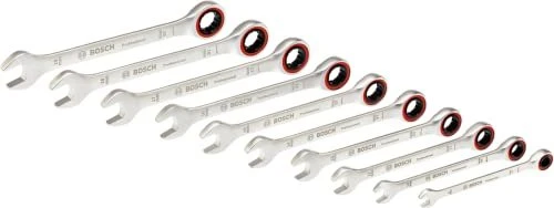 Bosch Professional Schraubenschlüsselsatz, 10-tlg.
