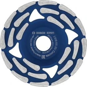 Bosch Professional EXPERT Concrete Diamanttopfscheibe long life, 125x21x22.23mm, 1 Stück