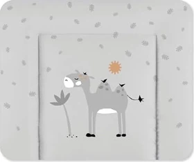 Julius Zöllner Softy Folie Wickelauflage, 85x75cm Savanne grau