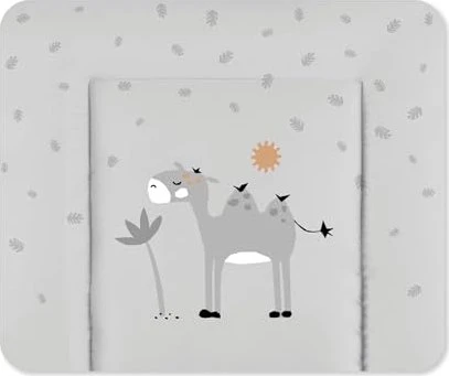 Julius Zöllner Softy Folie Wickelauflage, 75x75cm Savanne grau