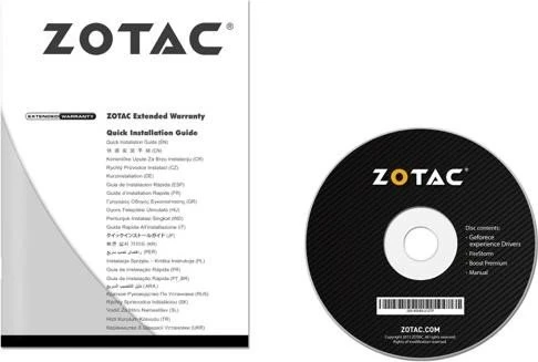 Zotac GeForce GTX 950, 2GB GDDR5, 2x DVI, HDMI, DP