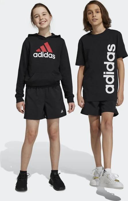 adidas Essentials Small Logo Chelsea Shorts schwarz/weiß (Junior)