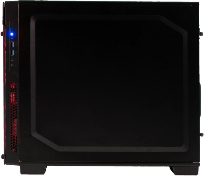 Hyrican Striker-X 5866, Red, Core i3-8100, 16GB RAM, 120GB SSD, 1TB HDD, GeForce GTX 1050 Ti