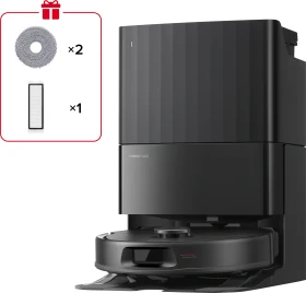 Roborock Qrevo S Saug-/Wischroboter schwarz inkl. Absaug-/Reinigungsstation