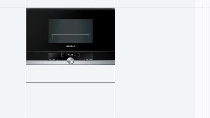 Siemens iQ700 BE634RGS1 Mikrowelle mit Grill