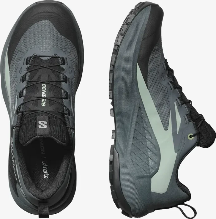 Salomon Genesis GTX turbulence/black/green milieu (Damen)