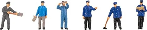 Faller Miniaturfiguren - Im Bahnbetriebswerk
