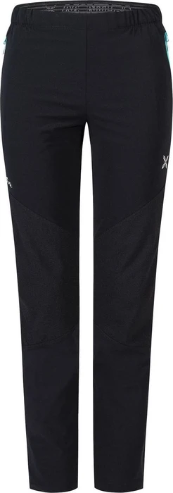 Montura Fast Hose lang schwarz/care blue (Damen)
