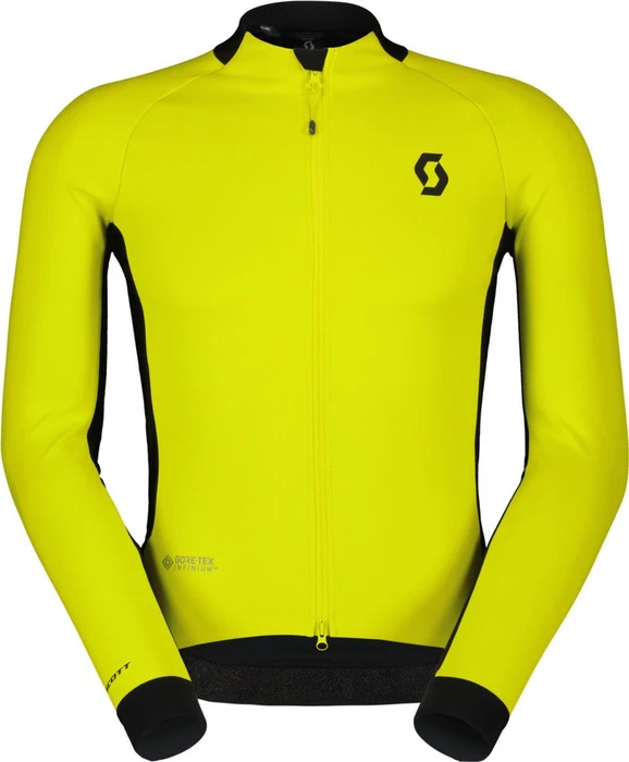Scott RC Pro Warm GTX Windstopper Trikot langarm sulphur yellow/black (Herren)
