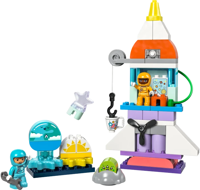 LEGO DUPLO - 3-in-1-Spaceshuttle für viele Abenteuer