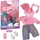 Zapf creation BABY born Zubehör - Click & Play Cool Girl Outfit 43cm (840009)