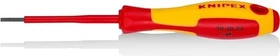 Knipex Schlitz Schraubendreher, 2.5x75mm