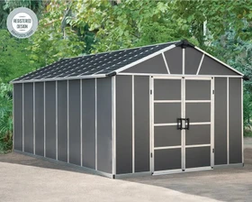 Palram Canopia Yukon Set 11x17.2 Gerätehaus grau