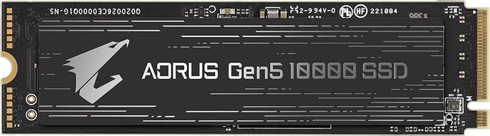 GIGABYTE AORUS GEN5 10000 SSD 2TB, M.2 2280 / M-Key / PCIe 5.0 x4, Kühlkörper