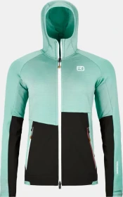 Ortovox Fleece Rib Hoody Funktionsjacke aquatic ice (Damen)