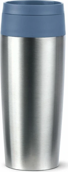 Emsa Travel Mug Classic Eco Isolierbecher 360ml edelstahl/blau