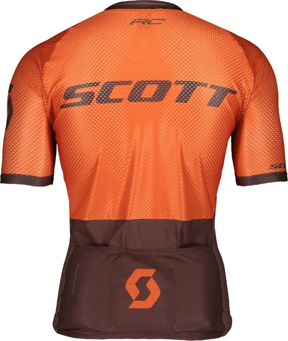 Scott RC Premium Climber Trikot kurzarm maroon red/orange pumpkin (Herren)