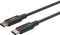 Ansmann USB-C Kabel, USB 2.0, 480Mb/s, 140W PD 3.1, USB-C Stecker auf USB-C Stecker, schwarz, 0.6m Vorschaubild