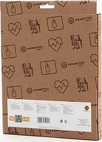 Powerton ERGO Pastel Edition Mauspad mit Handauflage, 250x210mm, rosa