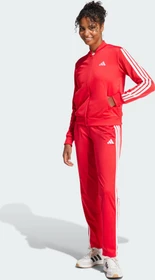 adidas Essentials 3-Streifen Trainingsanzug pure ruby/white (Damen)