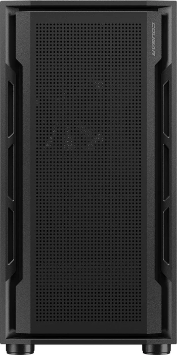 Cougar Uniface Mini Black, schwarz, Glasfenster