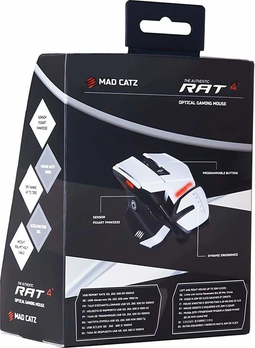 MadCatz R.A.T. 4+, weiß, USB