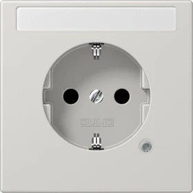 Jung Serie LS Steckdose Duroplast 16A 250V, lichtgrau