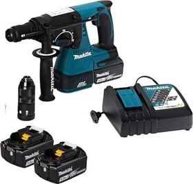 Makita DHR243RTJB Akku-Bohr-/Meißelhammer inkl. MAKPAC + 2 Akkus 5.0Ah