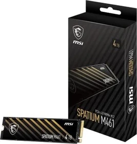 MSI Spatium M461 4TB, M.2 2280 / M-Key / PCIe 4.0 x4