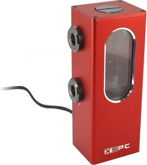 XSPC Ion Reservoir rot LED weiß, mit Pumpe