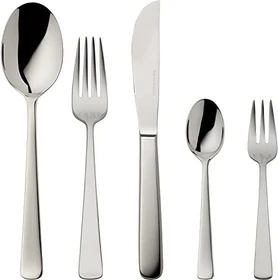 Robbe & Berking Atlantic Brillant Edelstahl 18/8 Besteck-Set, 30-tlg.