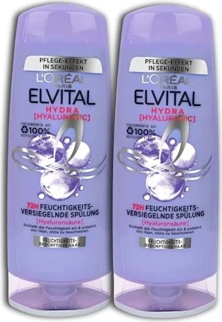 L'Oréal Elvital Hydra [Hyaluronic] Feuchtigkeits-Versiegelnde Spülung, 250ml