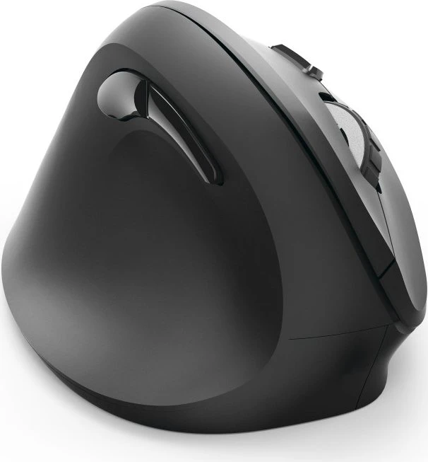Hama EMW-500L Vertical Wireless Maus schwarz, Linkshänder, USB