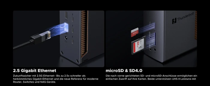 Ugreen Revodok Max 2131, Thunderbolt 5 [Buchse]