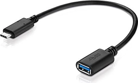 Adaptare USB OTG Adapterkabel, USB-C 3.0 [Stecker] auf USB-A 3.0 [Buchse], 0.2m